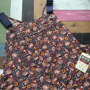 NWT Duluth XXL x31” Heirloom Gardening Bib Overalls Dusk Blue Fall Hedgehog Farm